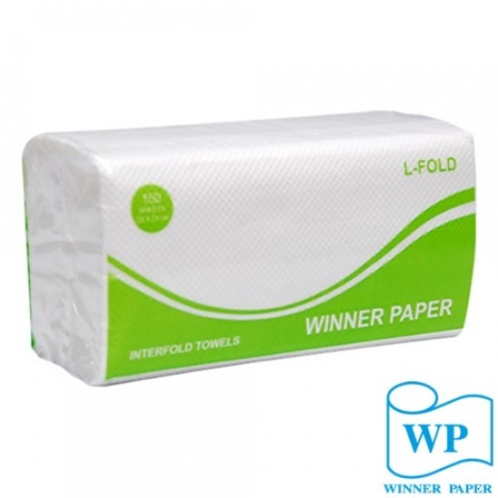 กระดาษเช็ดมือ L- Fold โรงงานผลิตกระดาษเช็ดมือ  กระดาษเช็ดมือ L-Fold 